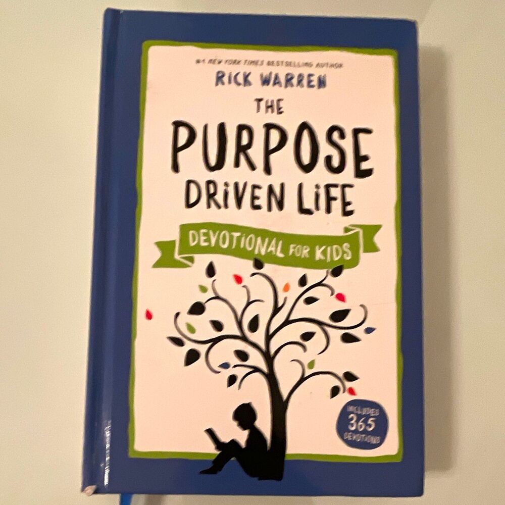 Rick Warren The Purpose Driven Life Devotional for Kids 365 Readings HC 2015